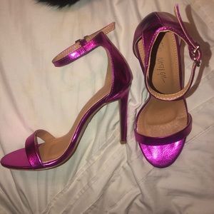 Pink heels